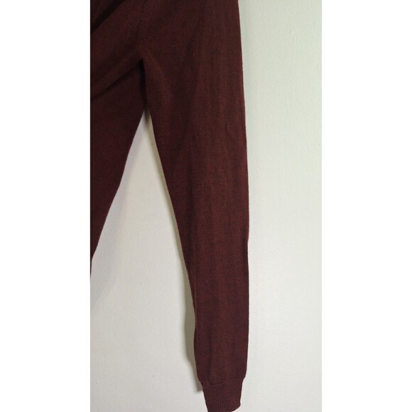 ASOS Embroidered 100% Merino Wool Cardigan Sweater Men Med. Preppy Nerdy Office - Picture 5 of 8